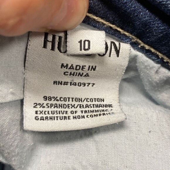Hudson Straight Leg Stretch Jeans Size 10 - Picture 7 of 8